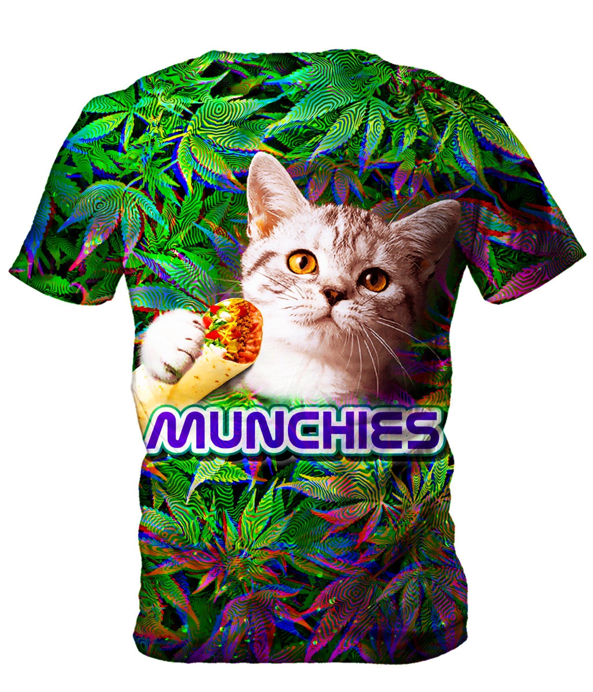 420 Munchies Cat Men's T-Shirt