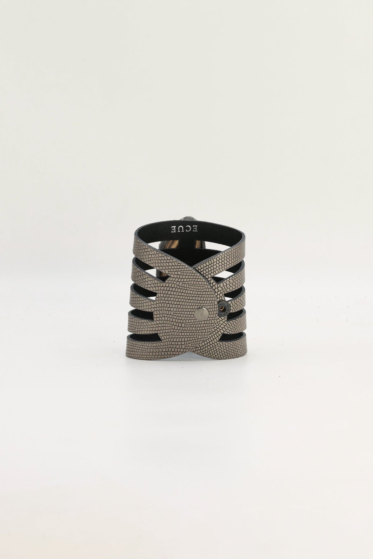 Brazalete Sol Plomo Ágata Verde