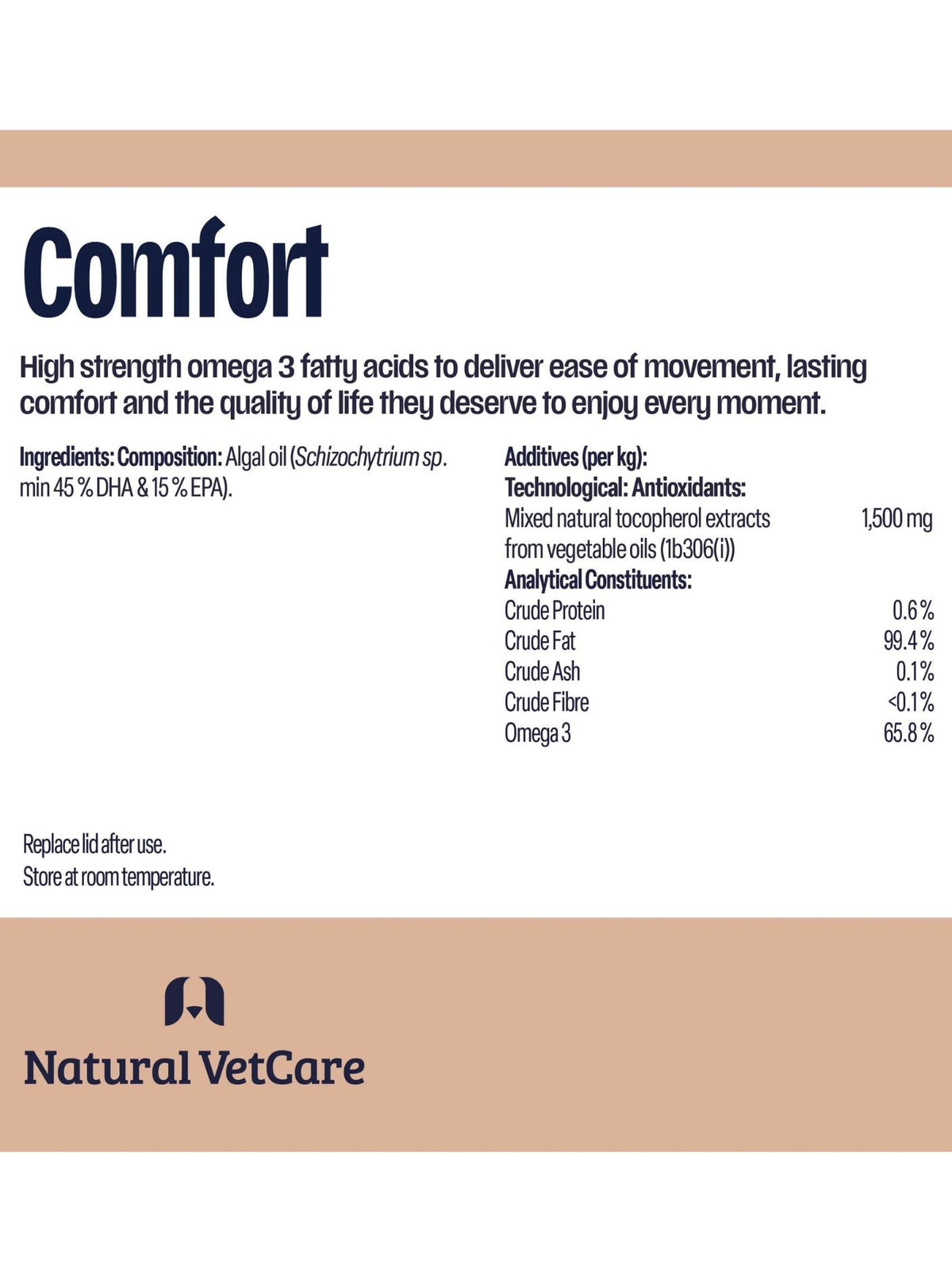 Comfort Oil- Natural Vet Care