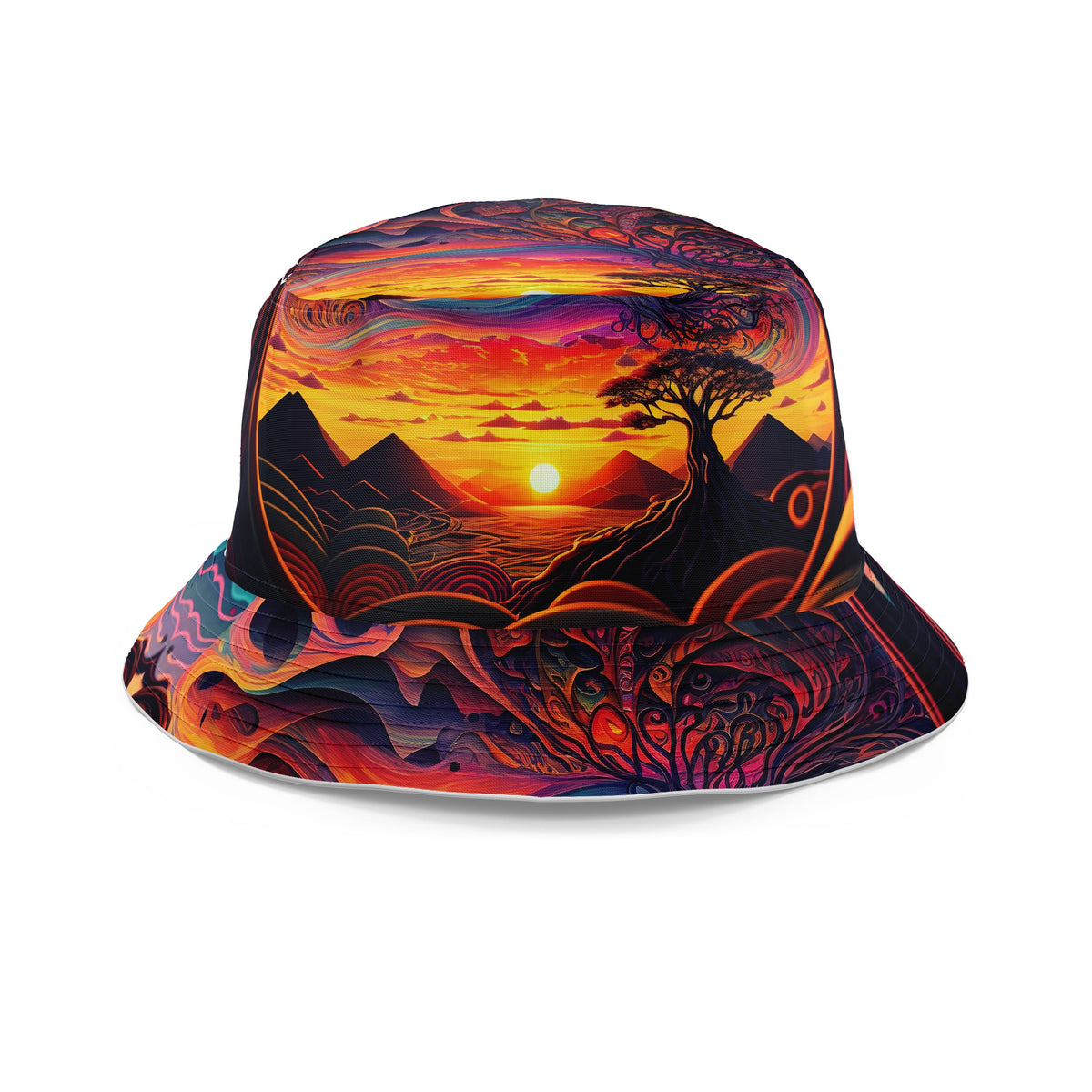 Acid Sunset Bucket Hat