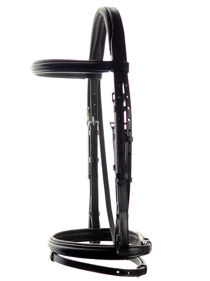 Dever Ascot Padded Flash Bridle