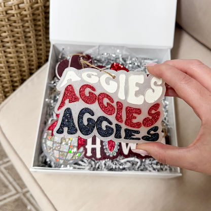 Aggies Car Freshie in Multiple Scents