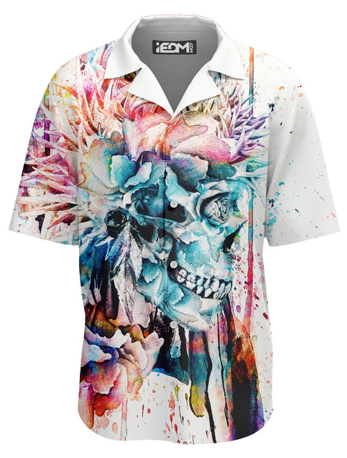 Abstract Skull Lounge Shirt