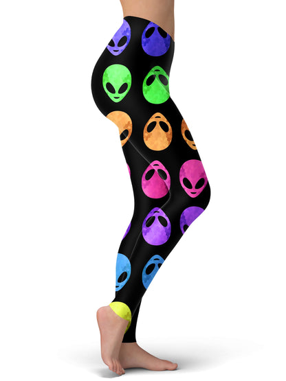 Alien Pattern Leggings