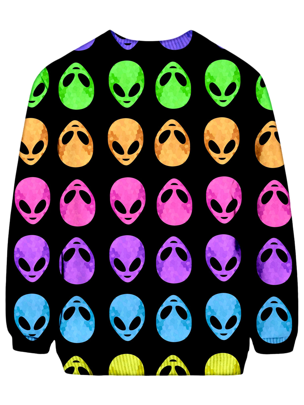 Alien Pattern Sweatshirt