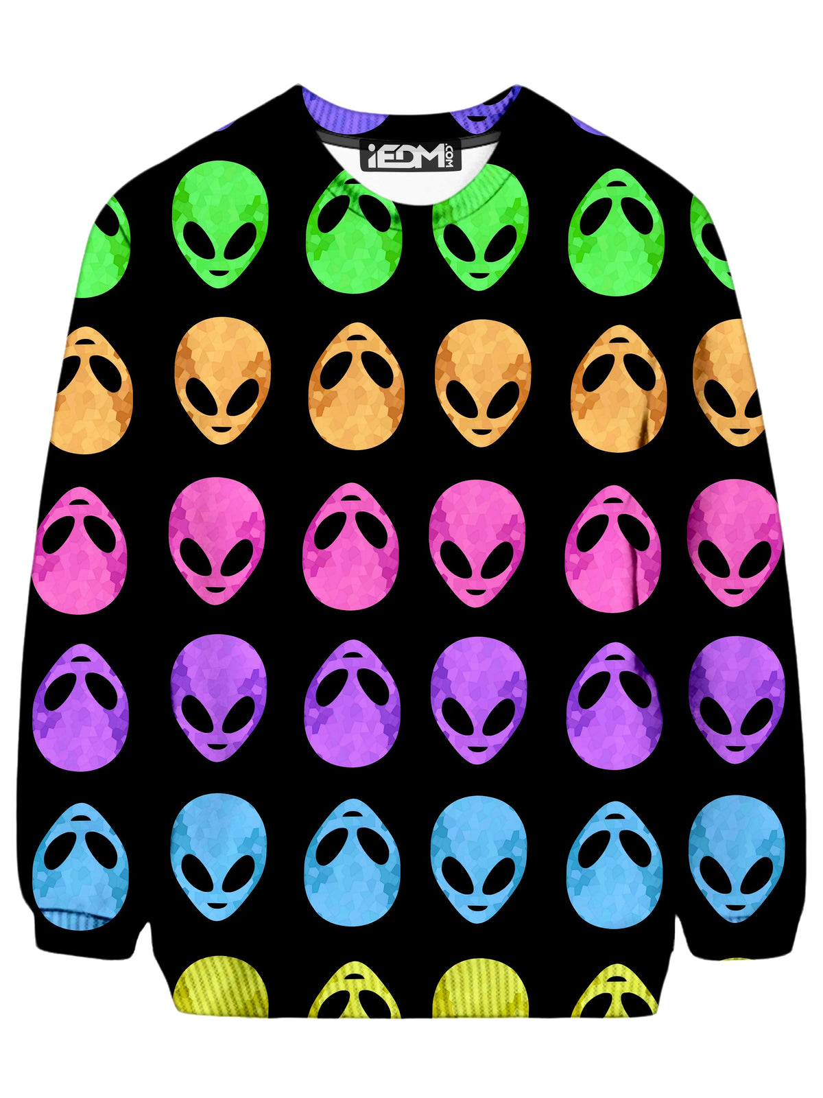 Alien Pattern Sweatshirt
