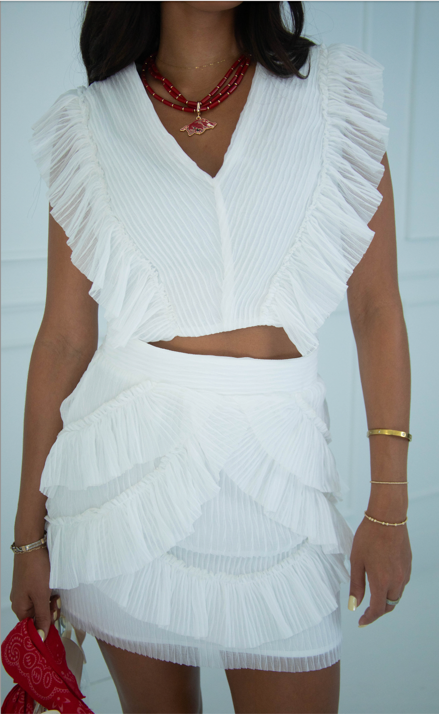 all this time ruffle set