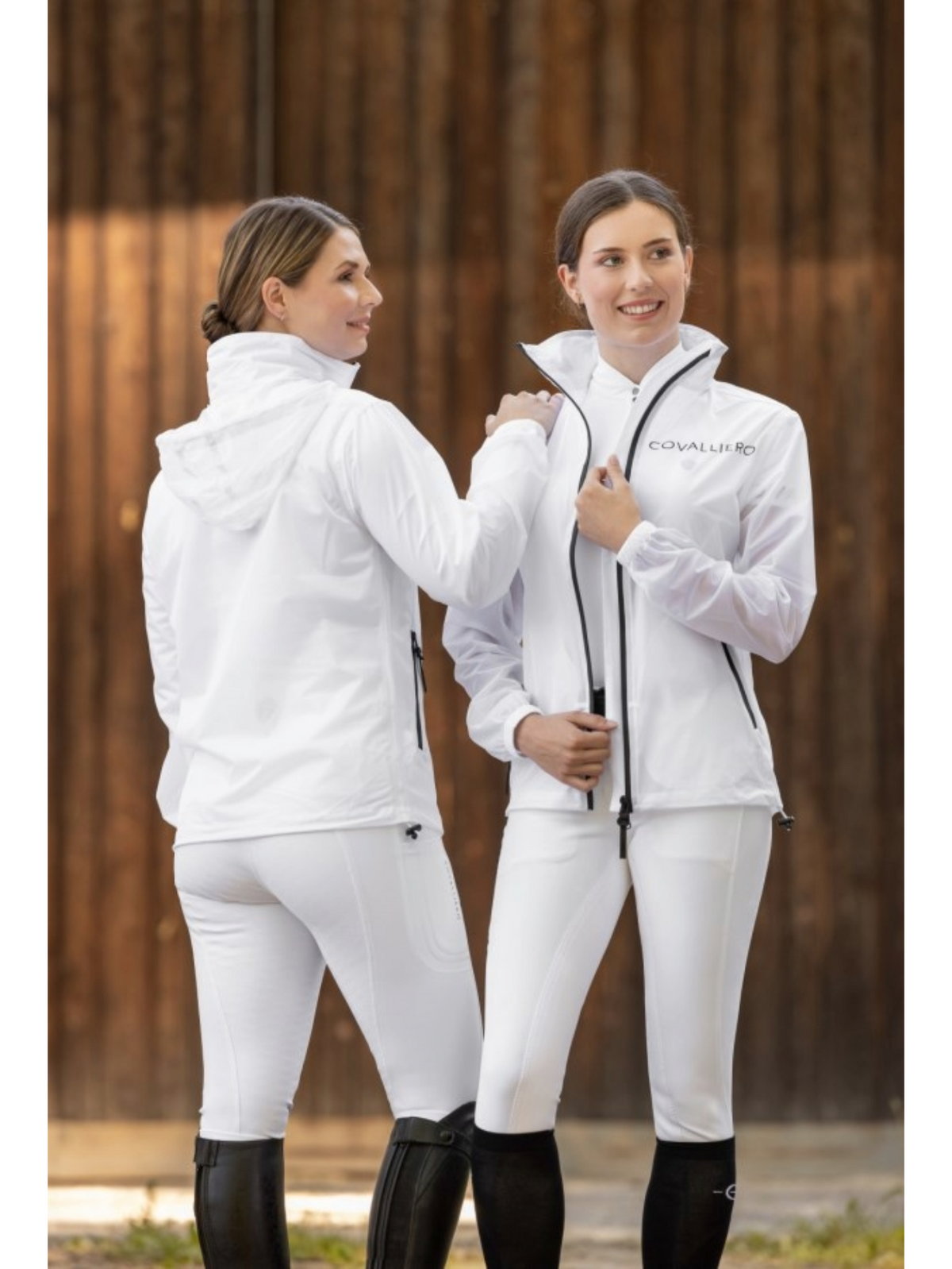 Covalliero Waterproof Rain Jacket Clear