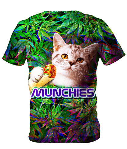 420 Munchies Cat Men's T-Shirt