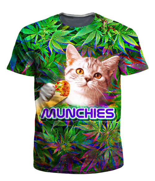 420 Munchies Cat Men's T-Shirt