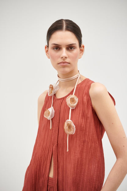 COLLAR ARTESANAL BEIGE