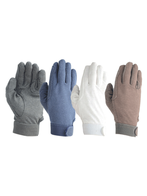Children's Cotton Pimple Grip Gloves- Newbury