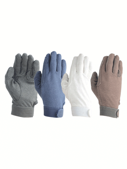 Children's Cotton Pimple Grip Gloves- Newbury