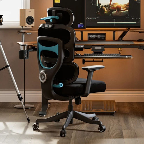 Hybrid Ergonomic Office Chair | Full Adjustability for Home Office & Daily Work