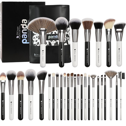 31Pcs Pro Makeup Brushes Set with Organizer